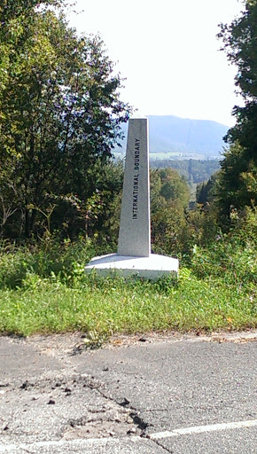 Mansonville International Boundary Monument