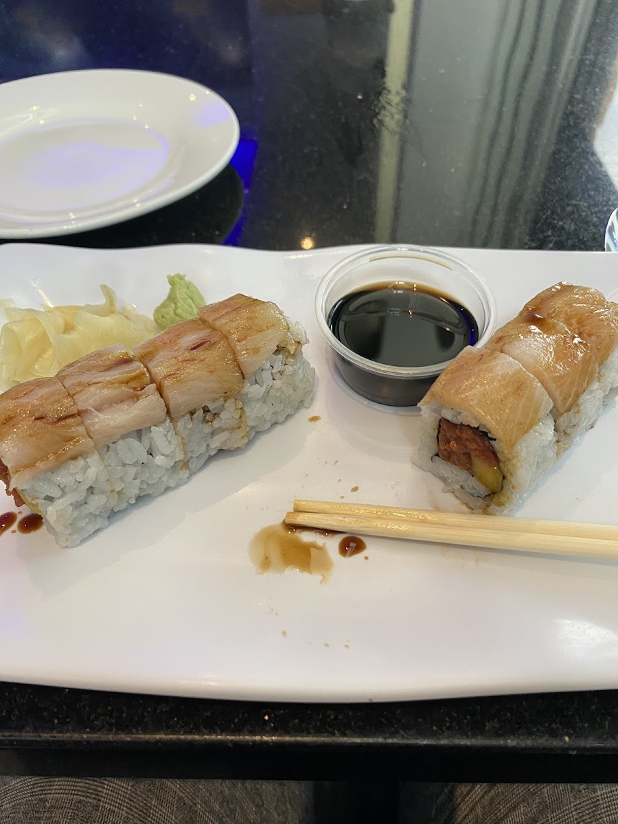 Gluten-Free Sushi at BFF Asian Grill & Sports Bar
