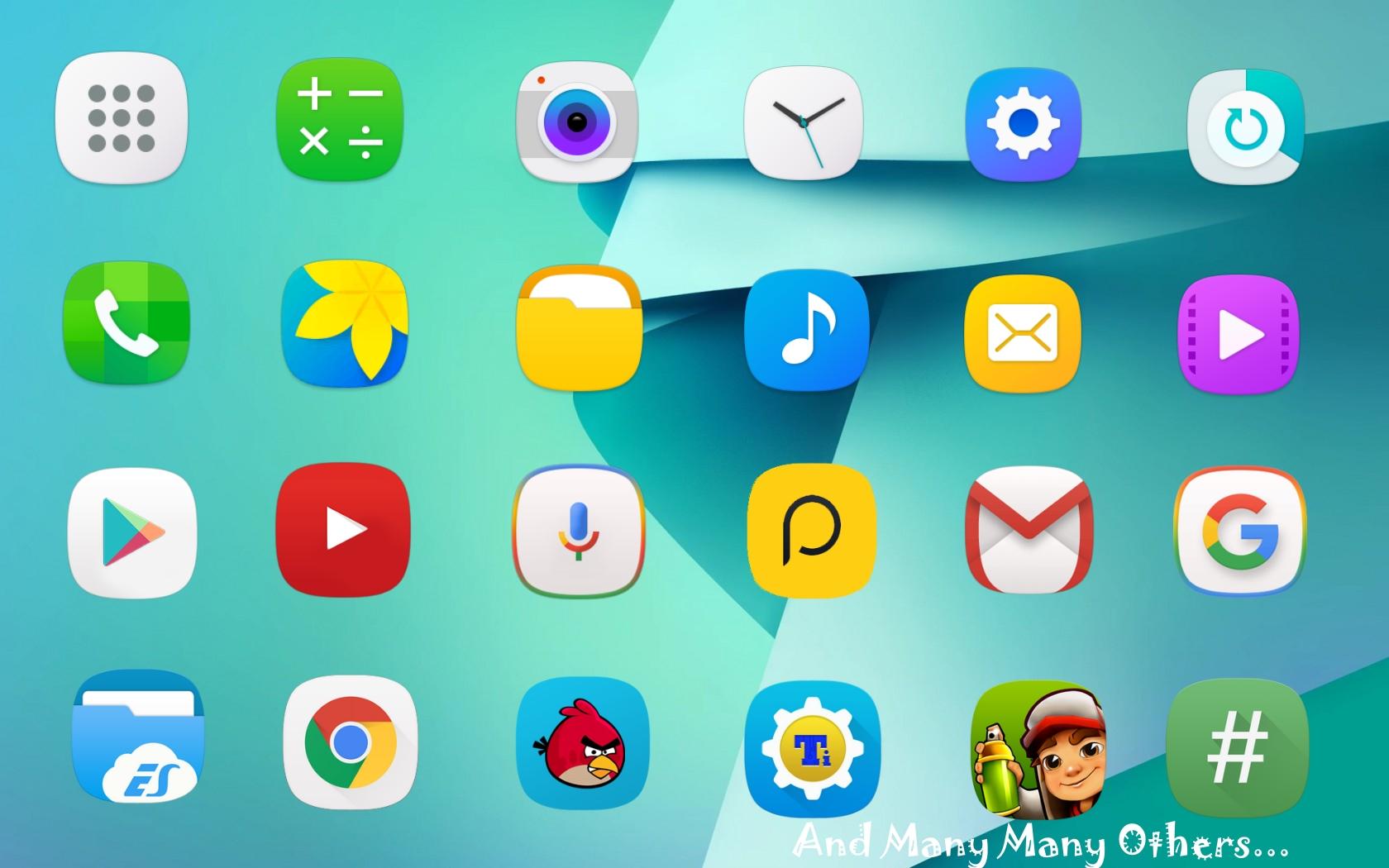 Android application Note 5 CM13 Marshmallow Theme screenshort