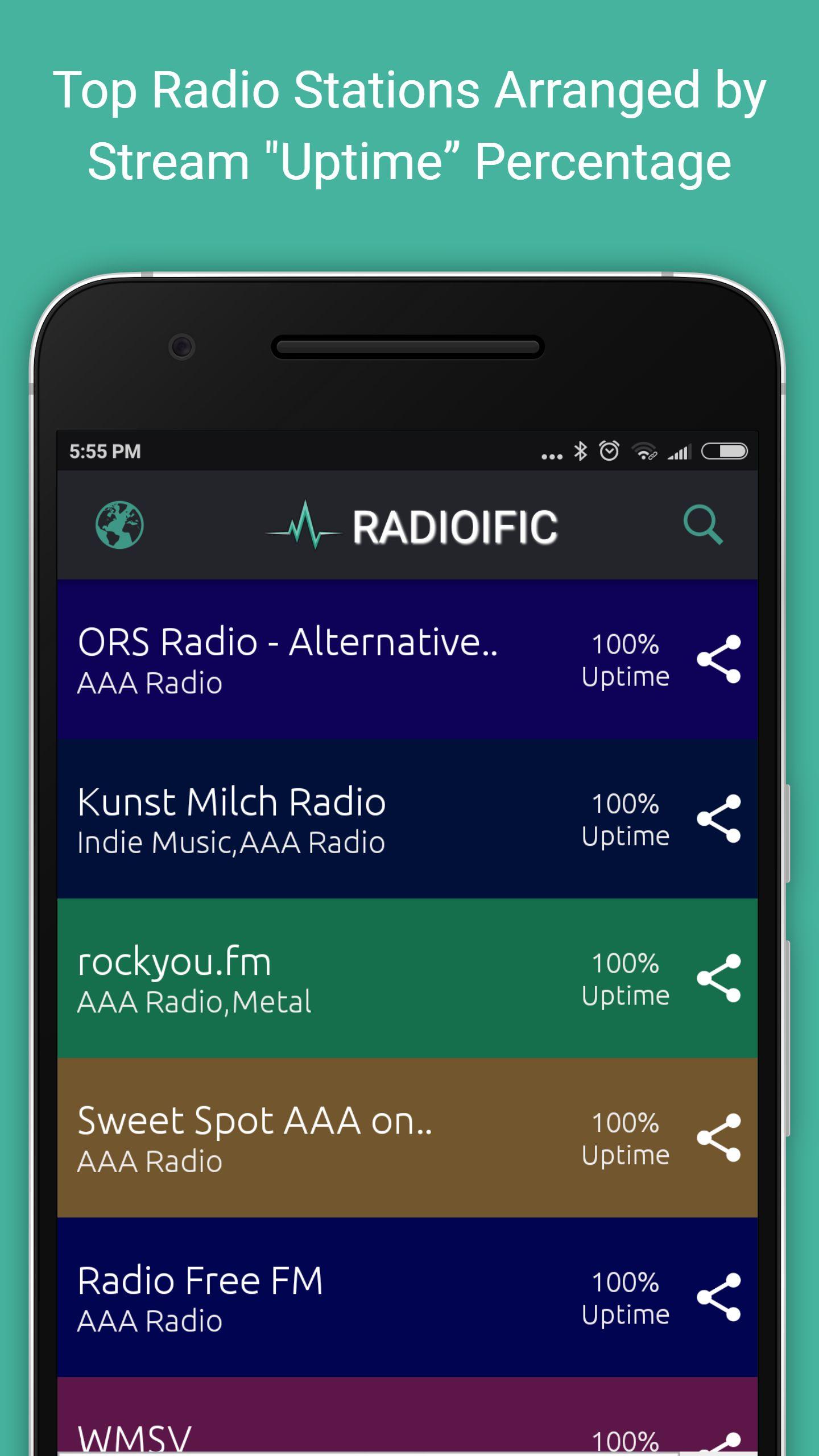 Android application Classic Rock Radio screenshort