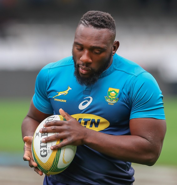 DURBAN, SOUTH AFRICA - AUGUST 17: Beast Mtawarira of the Springboks during the South African national rugby team captains run at Jonsson Kings Park on August 17, 2018 in Durban, South Africa.