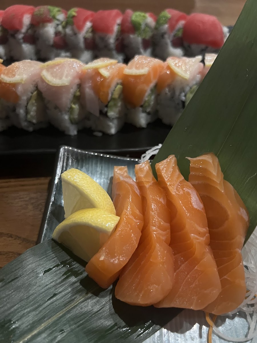 Gluten-Free Sushi at Hooked On Sushi