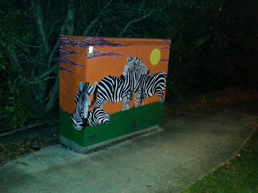 Zebra Mural 