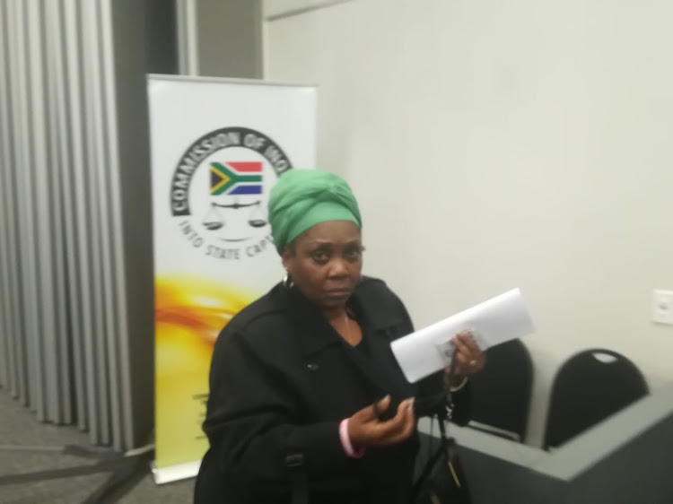 Babadi Tlatsana, who ran a small company before scoring a big airport deal which she later discovered was part of a state capture exercise.