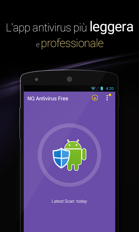 Android application Antivirus Free-Mobile Security screenshort