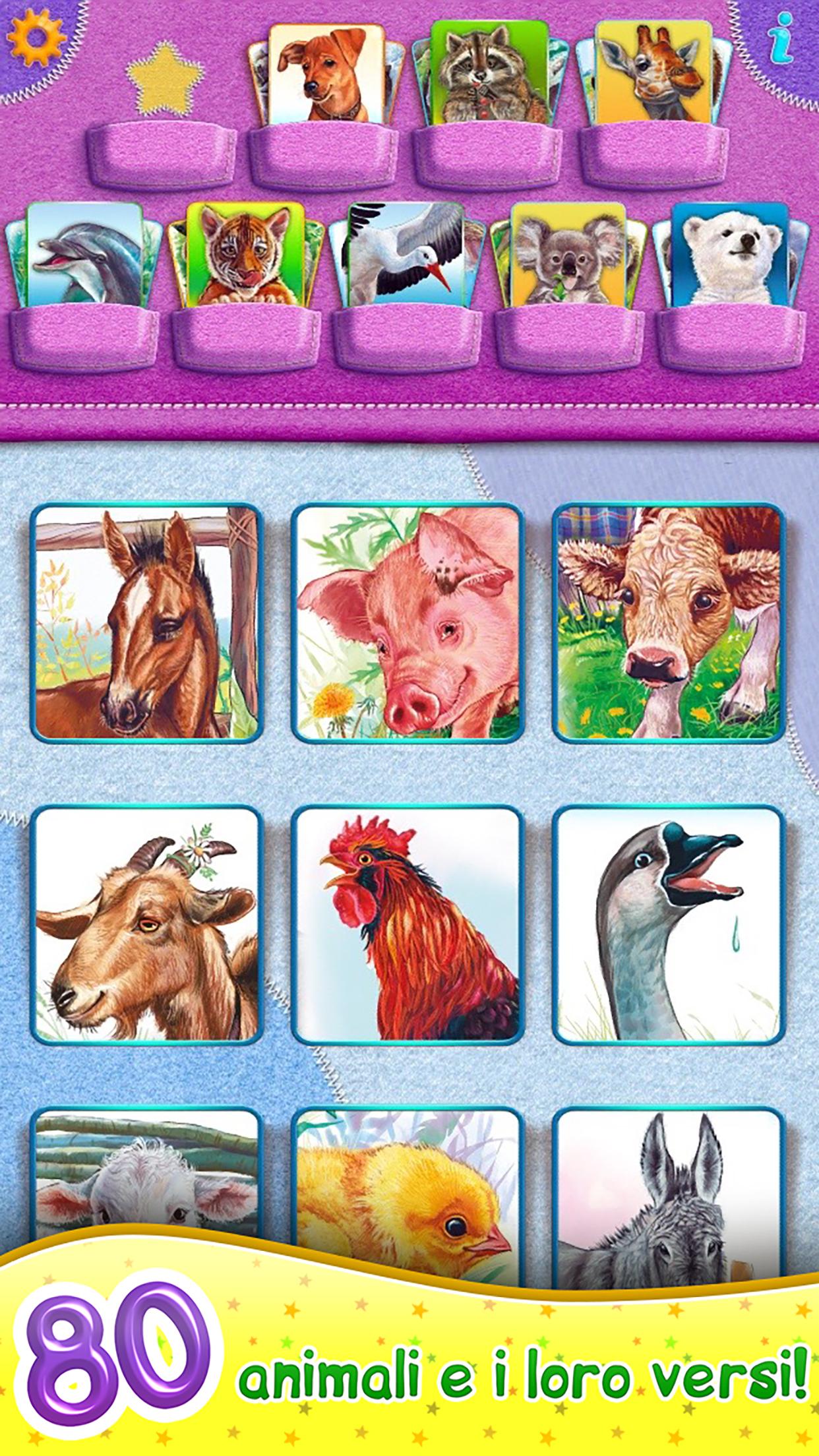 Android application Animal Kingdom For Kids Rhymes screenshort