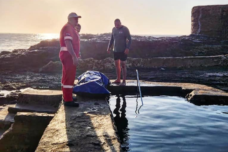 The body of a man in his 20s was recovered at the Salt Rock tidal pool on Monday.