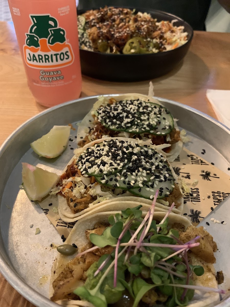 Korean BBQ & Cauliflower tacos