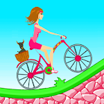 Biker Girl Hill Climb Cycling Apk