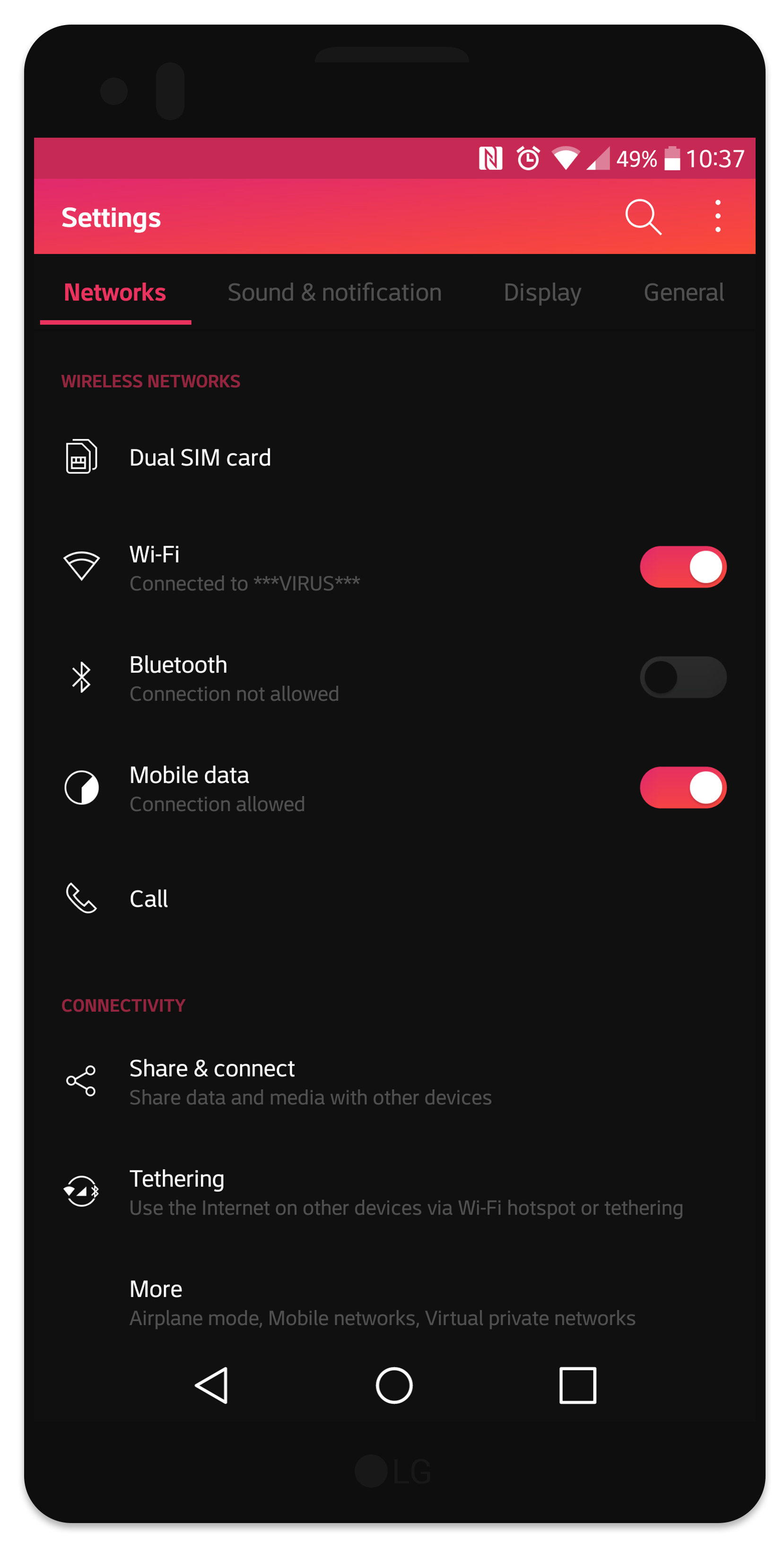 Android application Pix Ui Theme for Lg V20 screenshort