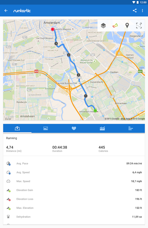    Runtastic PRO Running, Fitness- screenshot  