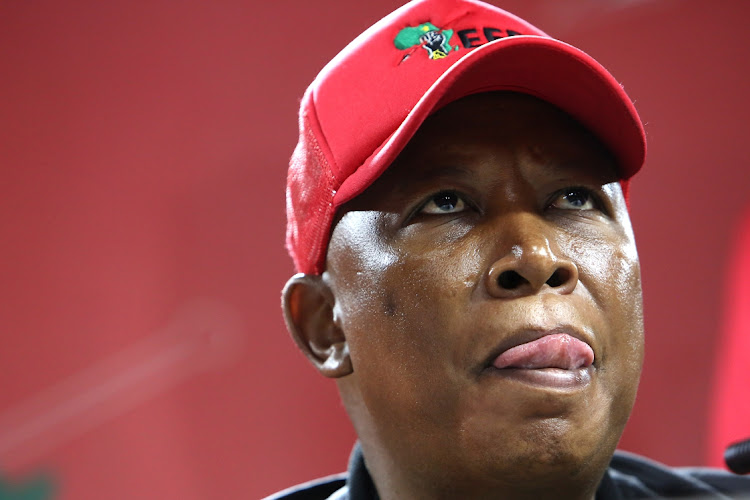 Eleven parties received more than R46m in donations, led by the ANC at R22.8m, the DA with R12.5m and Herman Mashaba's Action SA at R5m. The EFF received R3m. Pictured: EFF leader Julius Malema (file image).