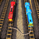 ダウンロード Chained Trains 3D - Multiplayer Racing をインストールする 最新 APK ダウンローダ