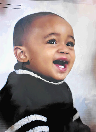 GONE TOO SOON: The mutilated body of Taegrin Morris, 4, of Reiger Park, was found at Boksburg Lake on the East Rand after he was killed in a hijacking on Saturday night