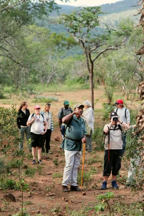 Some of the visitors who traveled from far to explore the beauty of Somkhanda private game reserve.