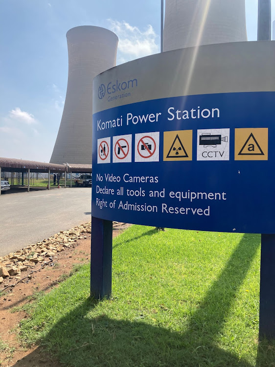 Komati power station, halfway between Middelburg and Bethel in Mpumalanga, was shut down in 2021 and the site is being converted to use renewable energy sources.