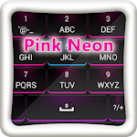 Pink Neon Theme Apk
