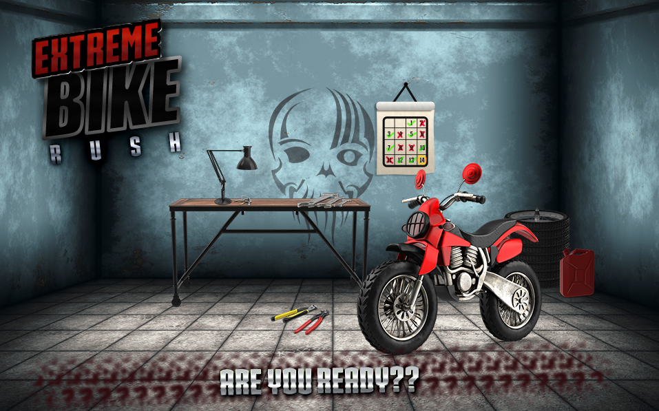 Android application Extreme Bike Rush screenshort