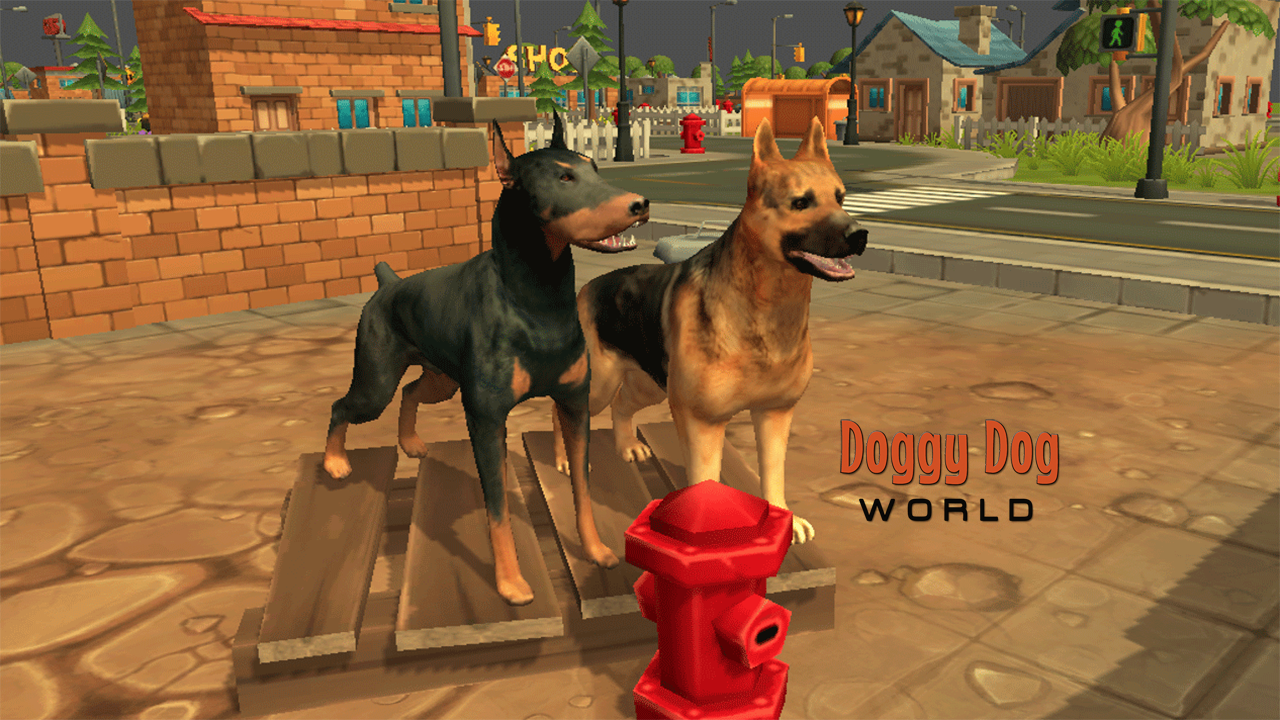 Android application Doggy Dog World screenshort