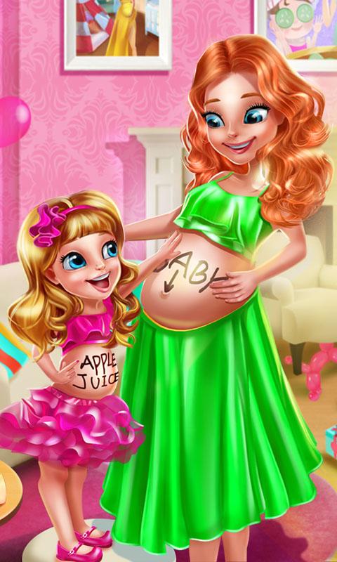 Android application Pregnant Celebrity Star Salon screenshort