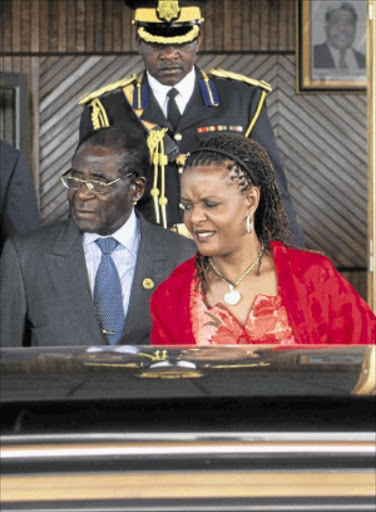 Zimbabwean President Robert Mugabe and his wife Grace at a SADC summit. File photo: REUTERS