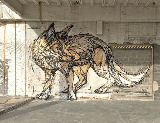Lone Wolf Mural