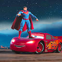ダウンロード Super Mcqueen hero car - Lightning racing をインストールする 最新 APK ダウンローダ
