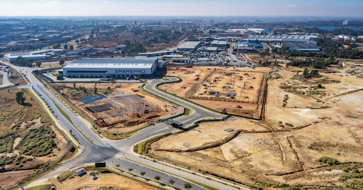 S&J Industrial Estate is visible from the N3 highway in Joburg. Picture: SUPPLIED