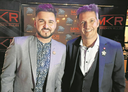 HOT STUFF: J’Something, left, and David Higgs return as judges in ‘My Kitchen Rules’ Season2 which starts on M-Net on June 3 Picture: BARBARA HOLLANDS