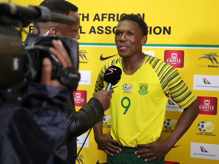 France-based Bafana Bafana striker Lebo Mothiba put in a man of the match performance during the 2019 Africa Cup of Nations qualifying match between South Africa and Seychelles at FNB Stadium in Soweto, south west of Johannesburg, on Saturday October 13, 2018.