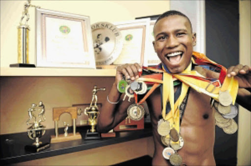 BRIGHT PROSPECT: Former two-time SA amateur boxing champion Ronald Malindi will make his professional debut at Orlando Communal Hall, SowetoPHOTO: Tsheko Kabasia