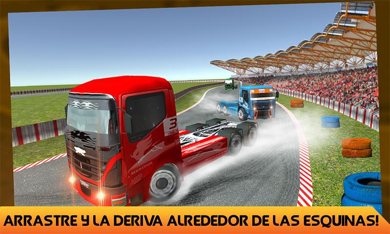 Android application Truck Driver Drift Racing 2016 screenshort