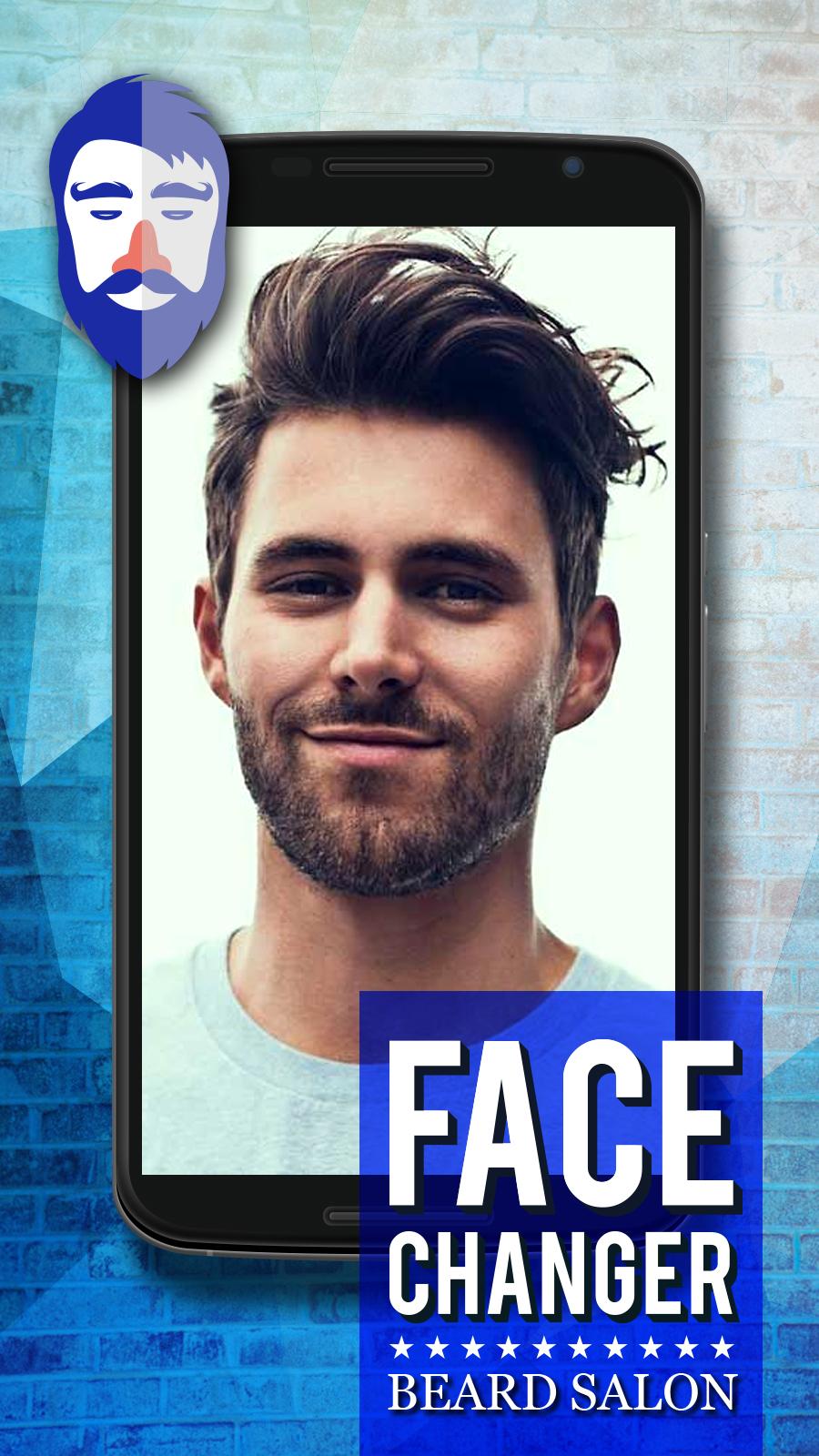 Android application Face Changer: Beard Salon screenshort