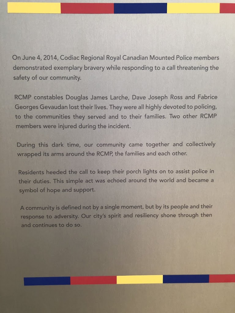 On June 4, 2014, Codiac Regional Royal Canadian Mounted Police members demonstrated exemplary bravery while responding to a call threatening the safety of our community. RCMP constables Douglas James ...