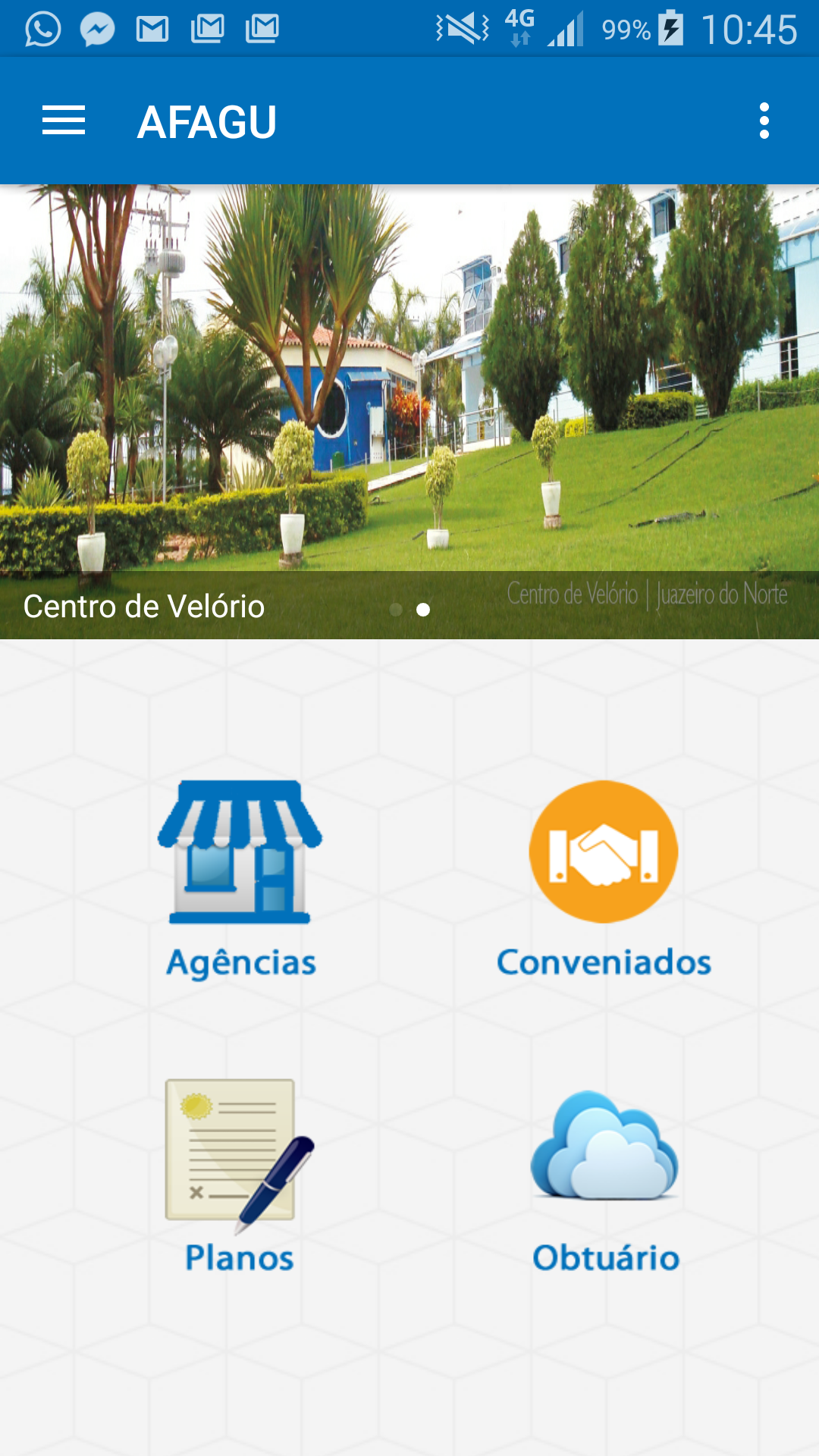 Android application AFAGU APP screenshort
