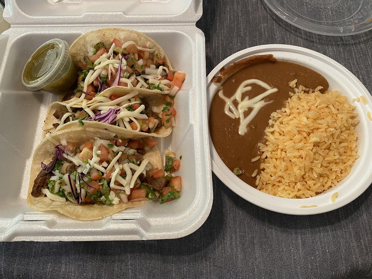 Gluten-Free Tacos at Agave Express
