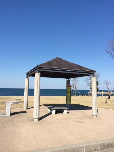 海老江海浜公園の東屋