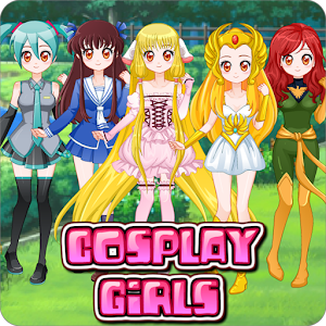 Hack Cosplay Girls, Dress Up Game game