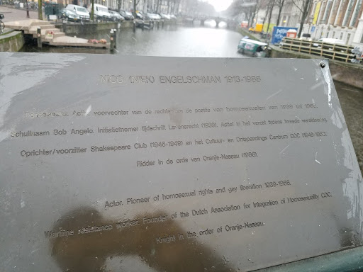 NICO (NIEK) ENGELSCHMAN 1913-1988 Actor. Pioneer of homosexual rights sna gay liberation 1939 - 1966. Wartime resistance worker. Founder of the Dutch Association for Integration of Homosexuality...