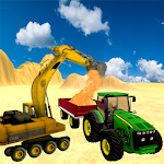 Sand Excavator Tractor  Sim Apk