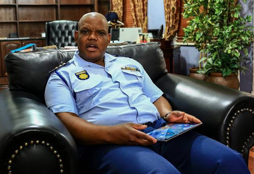 Police commissioner Lieutenant-General Khomotso Phahlane.