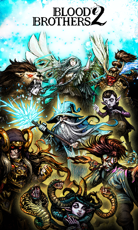 Android application Blood Brothers 2: Strategy RPG screenshort