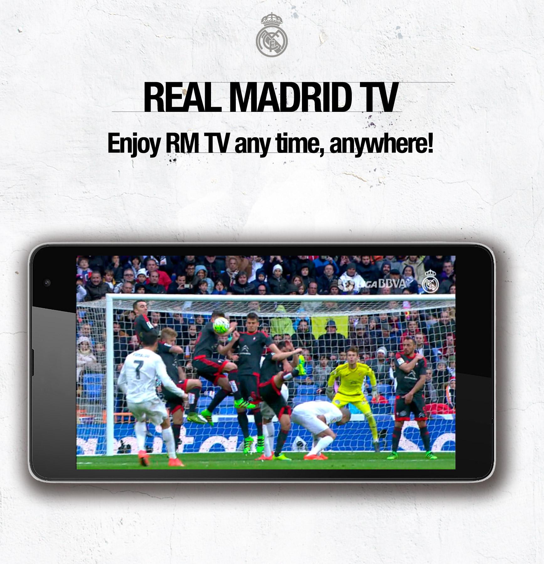 Android application Real Madrid App screenshort