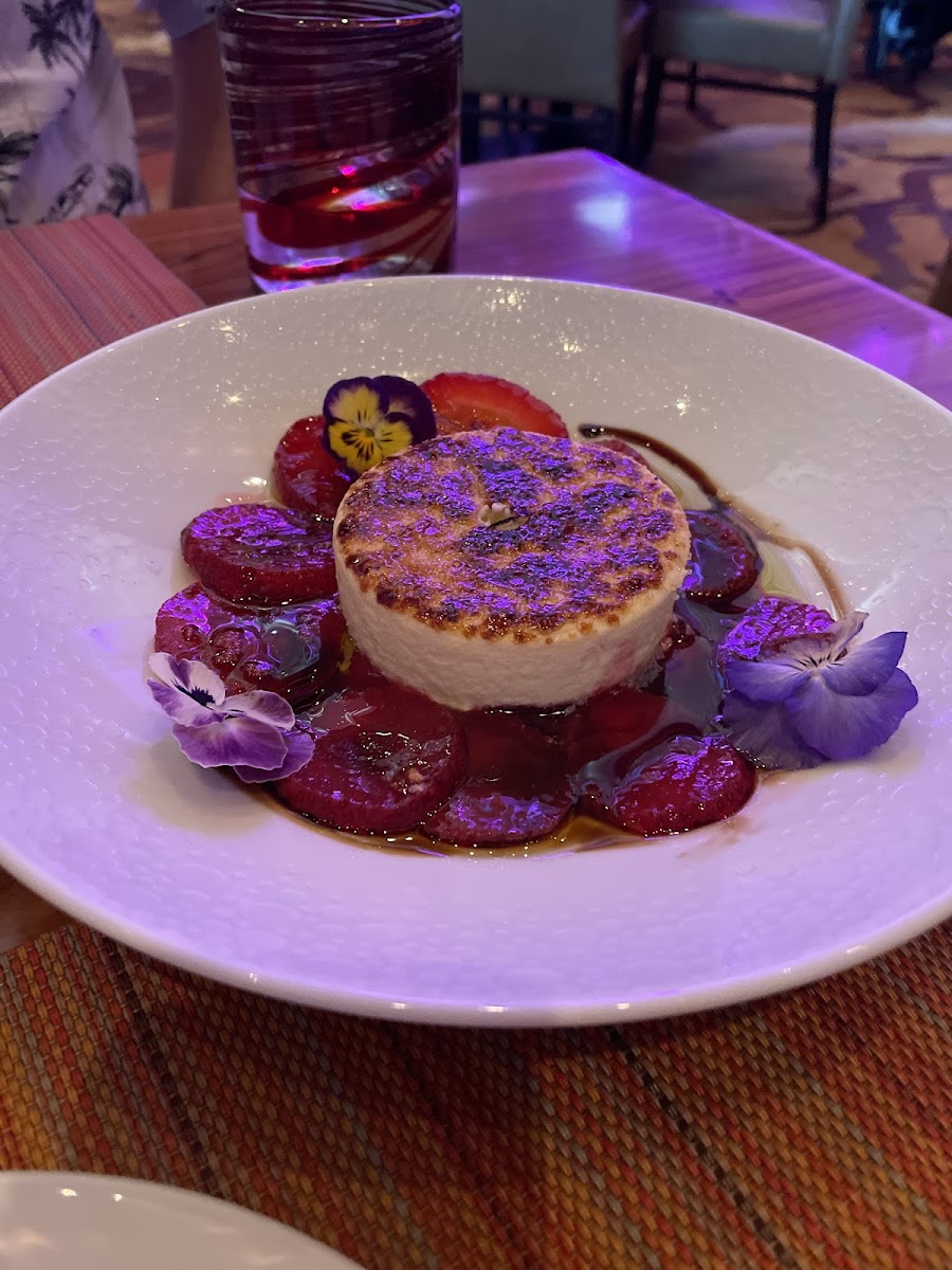 Cheesecake crème brûlée