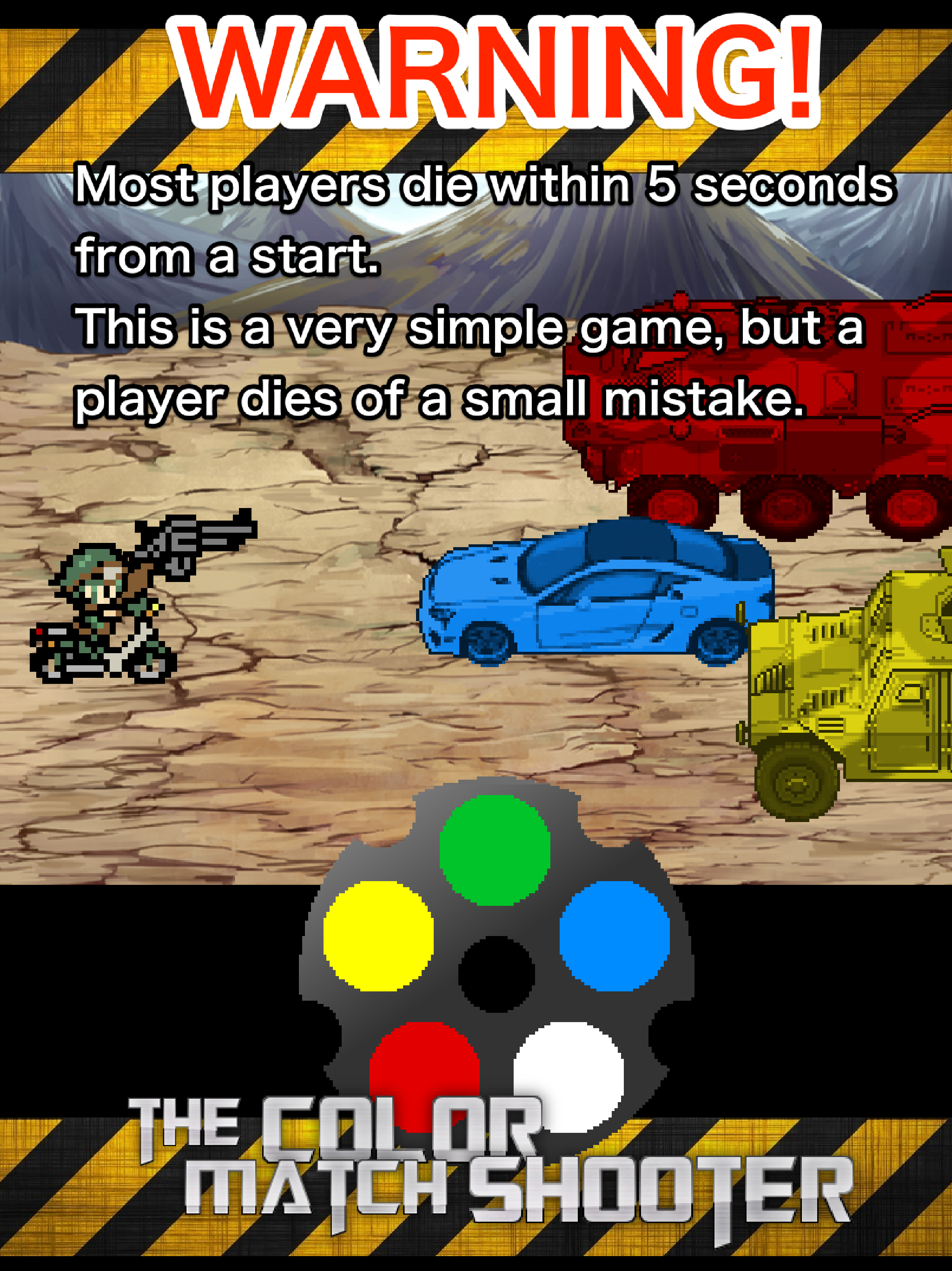 Android application THE COLOR MATCH SHOOTER screenshort