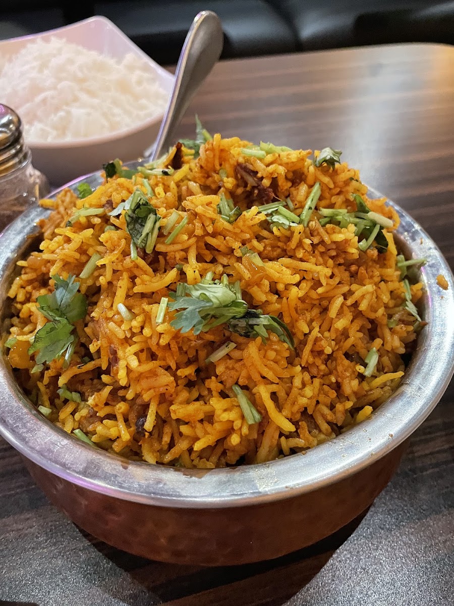 Goat biryani