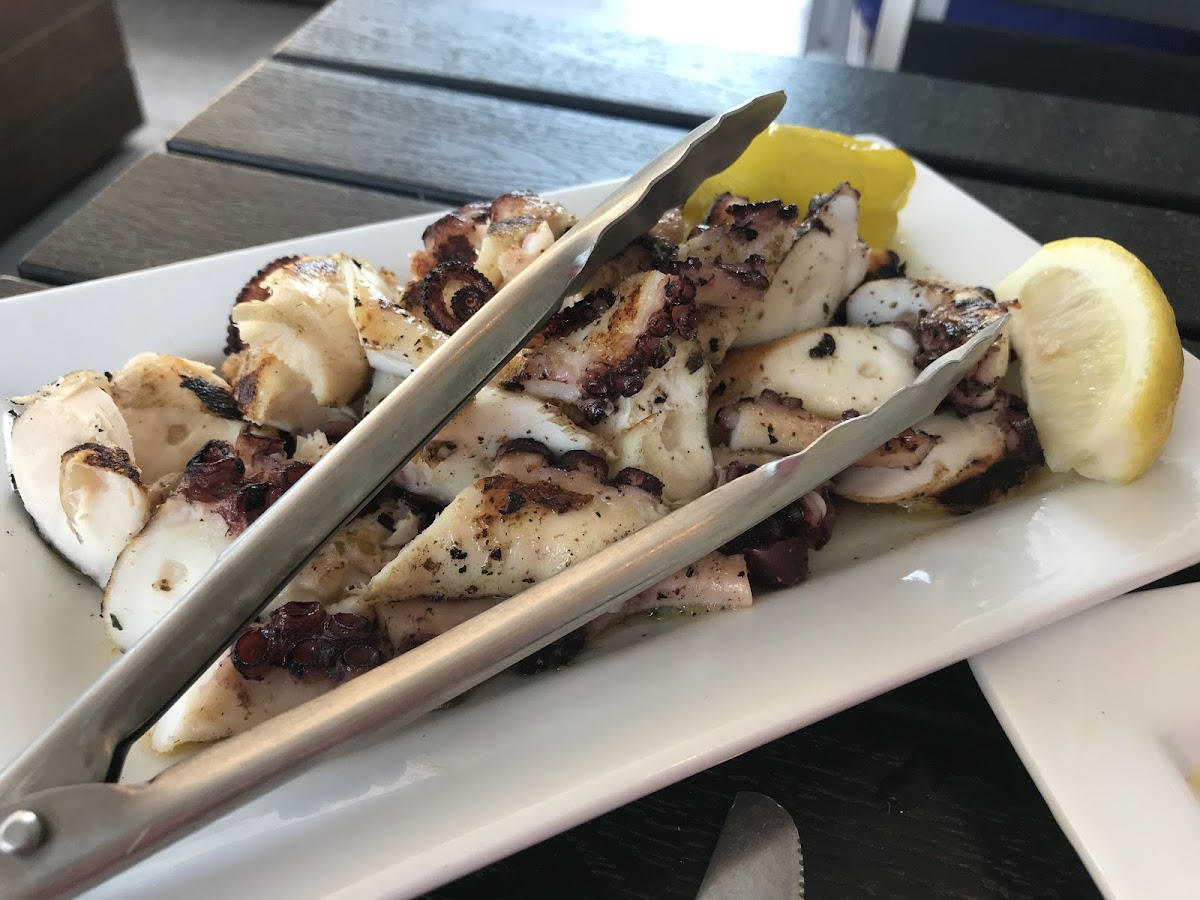 Signature grilled octopus