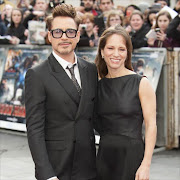 Robert Downey Jr. and wife Susan. File photo