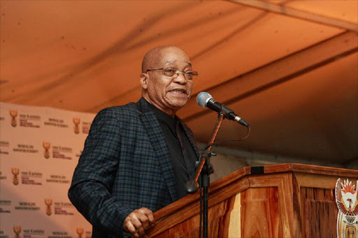 Jacob Zuma inMelmoth KwaZulu-Natal Picture Credit: GCIS