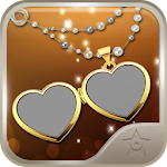 picture locket necklace Frames Apk